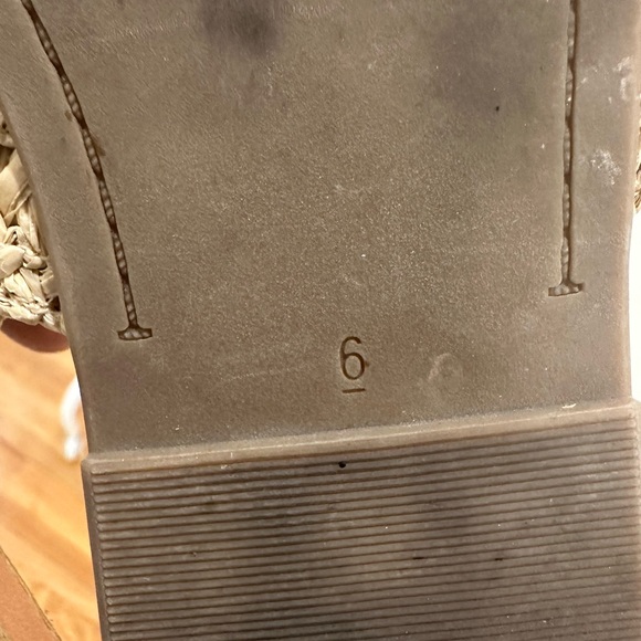 Double-strap straw slides - Picture 2 of 2